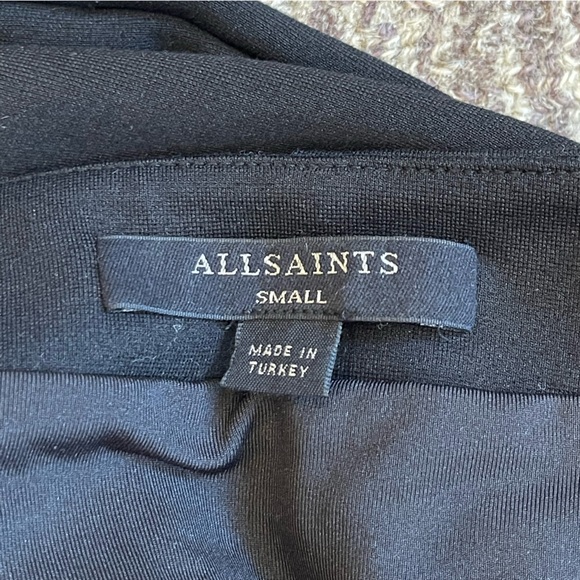 All Saints Black Mala Dress - Picture 6 of 6